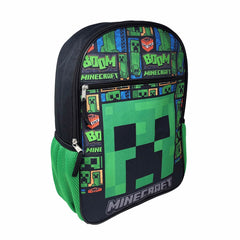 Minecraft 16" Creeper Backpack – TNT Green Explosion Style! - High - Speed Mom