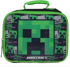 Mojang Minecraft Insulated Rectangular Lunch Bag - High - Speed Mom