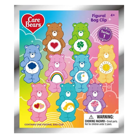 Monogram Care Bears 1 - Random (Blind Bag) Surprise Figural Bag Clip (Series 1) - High - Speed Mom