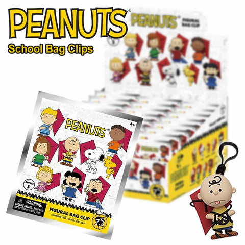 Monogram Peanuts Figural Bag Clip (Series 3) - 1 Random per bag - High - Speed Mom
