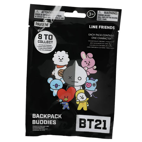 Paladone Blind Bag BT21 Backpack Buddies Blind Bat/Clip On (Series 1) - High - Speed Mom