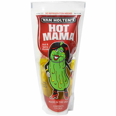 Van Holten Hot Mama Dill Pickle Van in a Pouch - High - Speed Mom