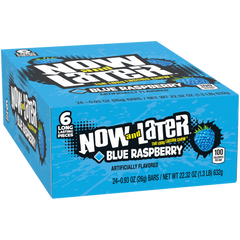 NoW and LaTeR: Long Lasting Chewing Candy (24 pack of 6)