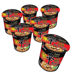 NongShin Premium Shin Black Instant Ramen Noodle (6 Pack)