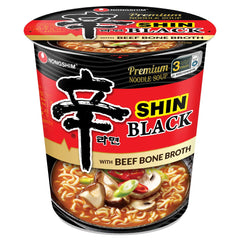 NongShin Premium Shin Black Instant Ramen Noodle (6 Pack)