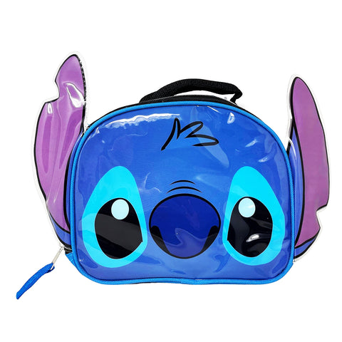 Stitch 3D Face Rectangle Lunch Bag