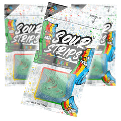 Sour Strips Chewying Candy 3(3.4oz) Pack