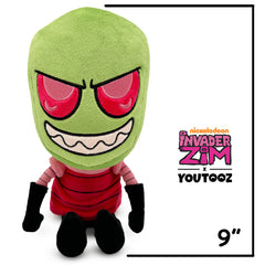 YOUTOOZ Invader Zim: Zim Plush – Soft Collectible from the Cult Nickelodeon Series
