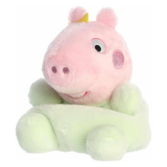 Auora | Palm Pals Peppa Pig Baby Evie Plush -Pocket-Sized Stuffed Animal