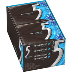 5 - Gum Sugar Free Chewing Gum (10 Pack of 15 Sticks) - High - Speed Mom