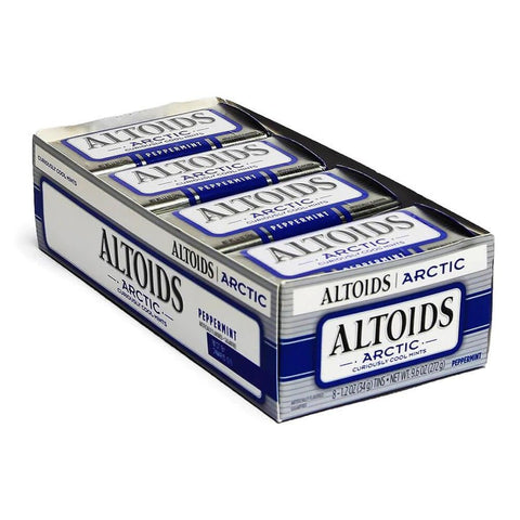 Altoids Arctic Peppermint Sugarfree Breath Mints - Keep Your Breath Fresh and Minty (1 pack of 8) - High - Speed Mom