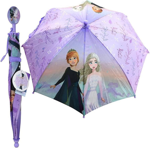 Berkshire Disney Kid's Frozen Umbrella with Clamshell Handle - High - Speed Mom