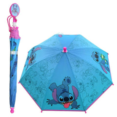 Berkshire Disney Kid's Stitch Umbrella with Clamshell Handle (20" W; 3 - 5 y.o.) - High - Speed Mom