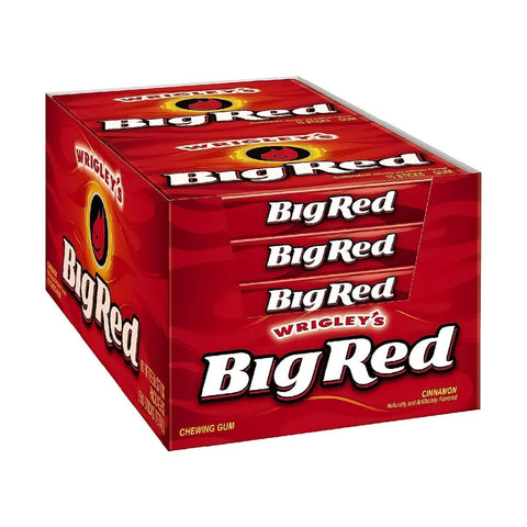 Big Red Cinnamon Gum, 15 - Stick Pack (10 packs) - High - Speed Mom