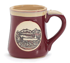 Born To Fish Porcelain Coffee Mug by burton+Burton | Easy Father's Day Gift Who Loves To Fish - High - Speed Mom