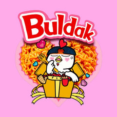 Buldak Carbonara Spicy Hot Chicken Stir - Fried Cup Noodles (6pk) - High - Speed Mom