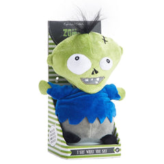 Cupcakes & Cartwheels Halloween Speak & Repeat Toy – Witch or Zombie Talking Plush - High - Speed Mom