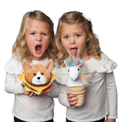 Douglas Corgi Dog Burger Macaroon Plush – Soft & Adorable Stuffed Animal Toy - High - Speed Mom