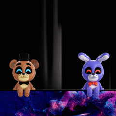 Five Nights at Freddy's - Freddy & Bonnie Monitor Buddiez 2.5" Vinyl Figure 2 - Pack – Creepy - Cute Collectibles - High - Speed Mom