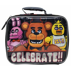 Five Nights At Freddy's Insulated Rectangle Lunch Bag - High - Speed Mom