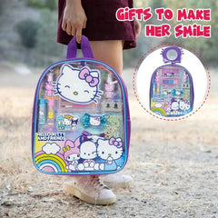 Hello Kitty Makeup - Filled Backpack – Townley Girl Cosmetic Set for Kids Ages 3+ - High - Speed Mom