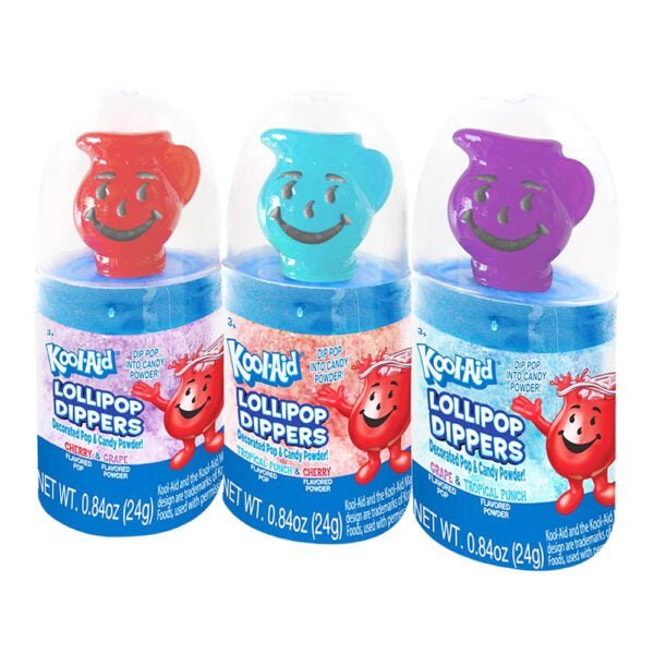 Kool - Aid Lollipop Dippers Lollipop & Candy Powder (9pc Pack) - High - Speed Mom