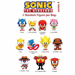 Monogram Sonic the Hedgehog 3D Bag Clip Series 4 – Mystery Blind Bag Collectible - High - Speed Mom