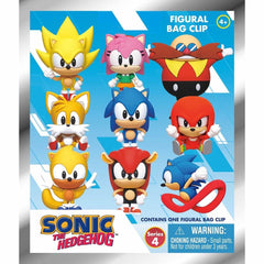 Monogram Sonic the Hedgehog 3D Bag Clip Series 4 – Mystery Blind Bag Collectible - High - Speed Mom
