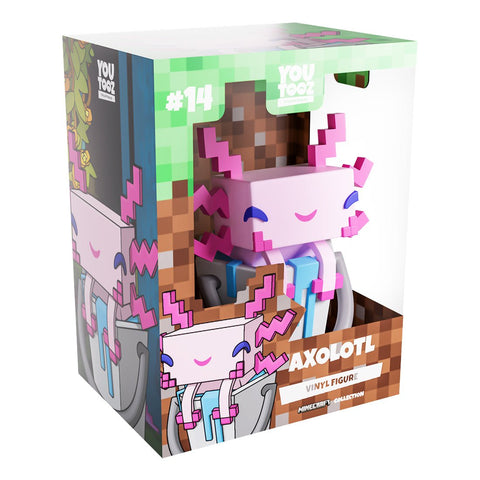 Youtooz Minecraft Axolotl Vinyl Figure 14 | Official Collectible - High - Speed Mom