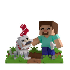 Youtooz Minecraft Taming a Wolf Vinyl Figure Set 13 | Official Collectible - High - Speed Mom